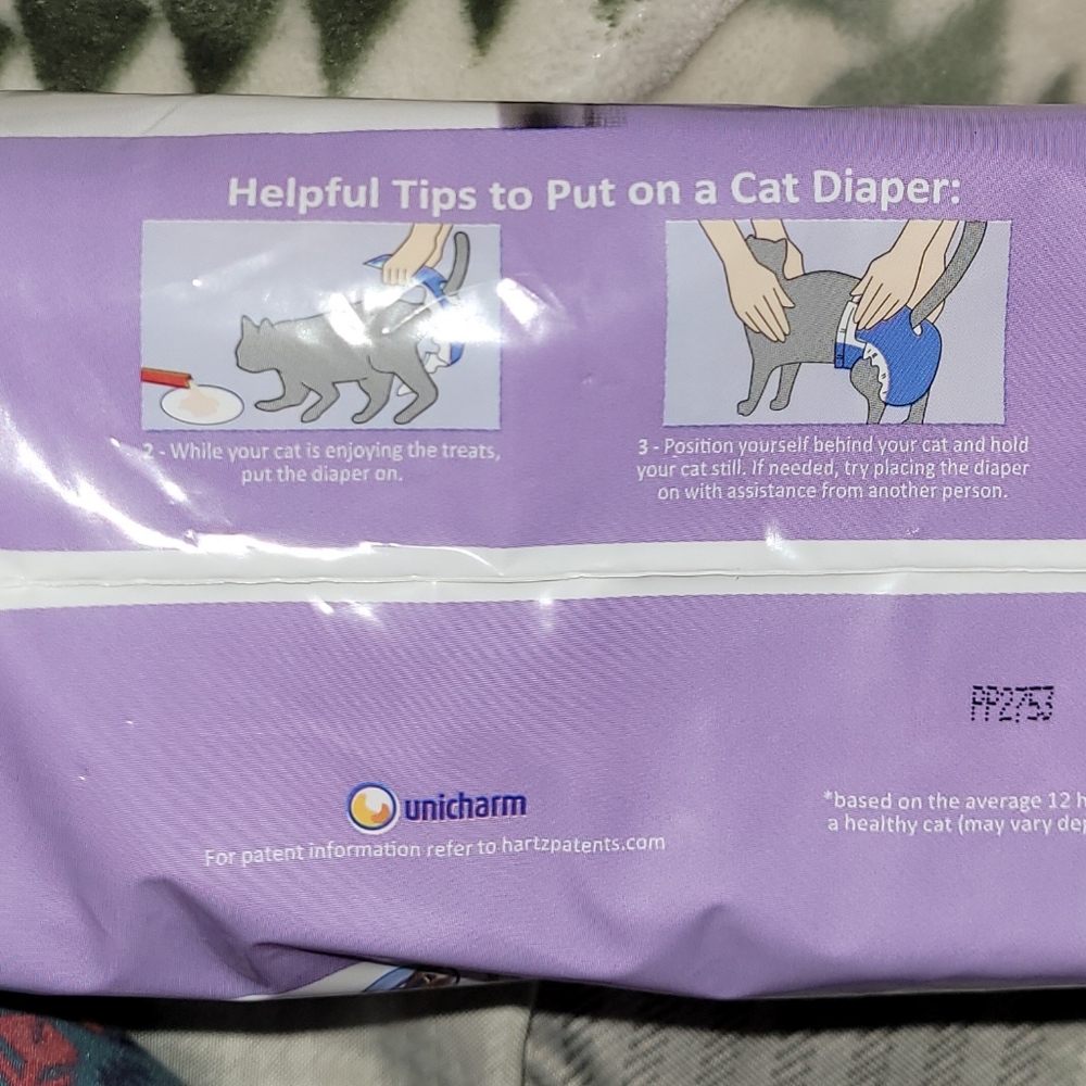 Hartz disposable cat diapers - Picture 3 of 5